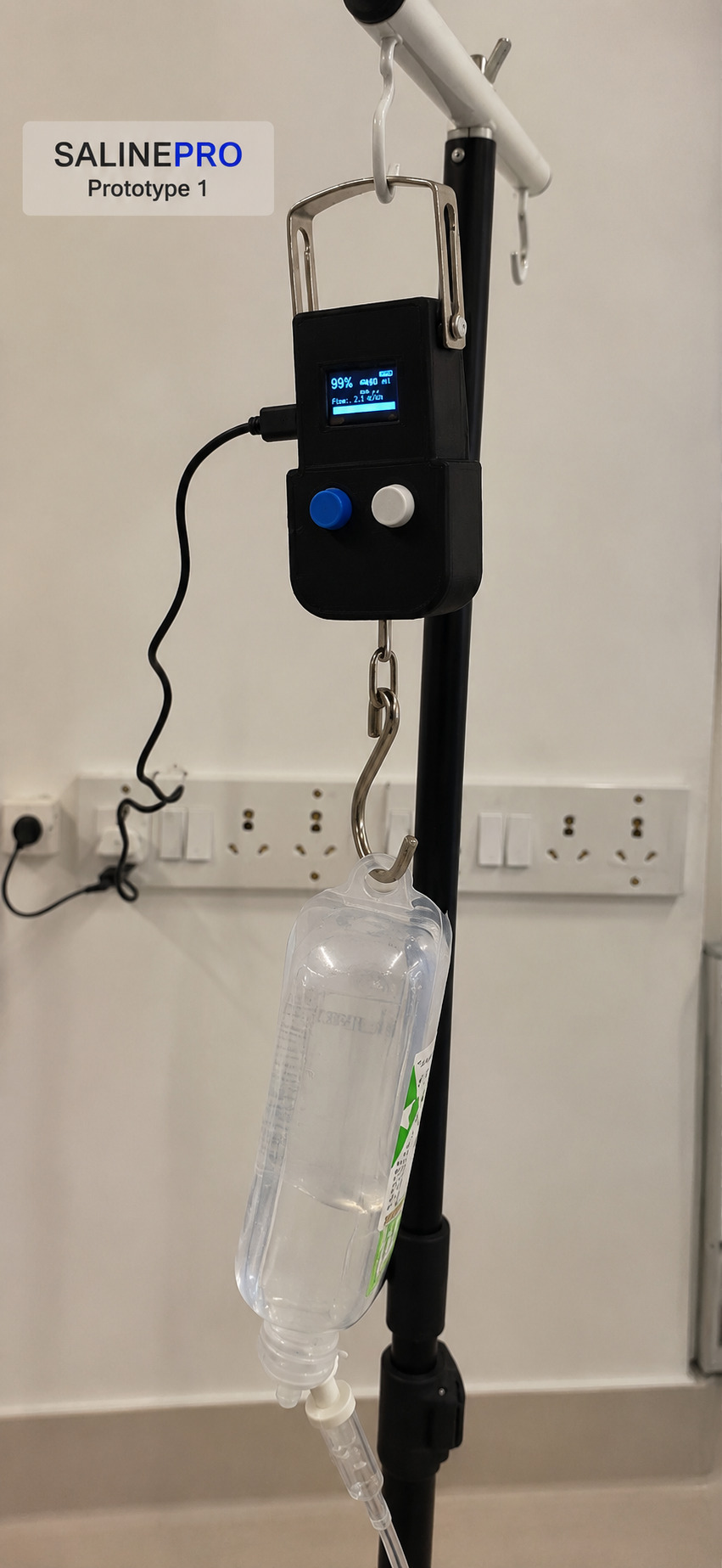 SALINE PRO prototype product photo